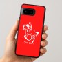 כיסוי בעיצוב אישי עם השם שלך לדגם - Google Pixel 8 5G בעיצוב רוכב סוסים 2