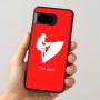 כיסוי בעיצוב אישי עם השם שלך לדגם - Google Pixel 8 5G בעיצוב אופנוע ים