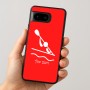 כיסוי בעיצוב אישי עם השם שלך לדגם - Google Pixel 8 5G בעיצוב קיאק אולימפי