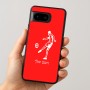 כיסוי בעיצוב אישי עם השם שלך לדגם - Google Pixel 8 5G בעיצוב שחקן כדורגל