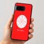 כיסוי בעיצוב אישי עם השם שלך לדגם - Google Pixel 8 5G בעיצוב לוח שנה אצטקי של המאיה