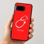 כיסוי בעיצוב אישי עם השם שלך לדגם - Google Pixel 8 5G בעיצוב סטטוסקופ רופא