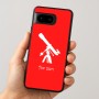 כיסוי בעיצוב אישי עם השם שלך לדגם - Google Pixel 8 5G בעיצוב טלסקופ