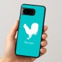 כיסוי בעיצוב אישי עם השם שלך לדגם - Google Pixel 8 5G בעיצוב תרנגול