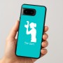 כיסוי בעיצוב אישי עם השם שלך לדגם - Google Pixel 8 5G בעיצוב צלמת - אישה