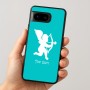 כיסוי בעיצוב אישי עם השם שלך לדגם - Google Pixel 8 5G בעיצוב קופידון