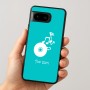 כיסוי בעיצוב אישי עם השם שלך לדגם - Google Pixel 8 5G בעיצוב תקליטור - אזור מוזיקה
