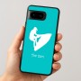 כיסוי בעיצוב אישי עם השם שלך לדגם - Google Pixel 8 5G בעיצוב אופנוע ים