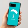 כיסוי בעיצוב אישי עם השם שלך לדגם - Google Pixel 8 5G בעיצוב צניחה חופשית