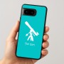 כיסוי בעיצוב אישי עם השם שלך לדגם - Google Pixel 8 5G בעיצוב טלסקופ