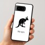 כיסוי בעיצוב אישי עם השם שלך לדגם - Google Pixel 8 5G בעיצוב קנגורו