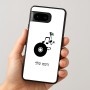 כיסוי בעיצוב אישי עם השם שלך לדגם - Google Pixel 8 5G בעיצוב תקליטור - אזור מוזיקה