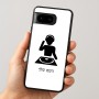 כיסוי בעיצוב אישי עם השם שלך לדגם - Google Pixel 8 5G בעיצוב אזור מוזיקה של די ג'יי