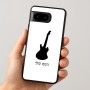 כיסוי בעיצוב אישי עם השם שלך לדגם - Google Pixel 8 5G בעיצוב גיטרה
