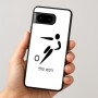 כיסוי בעיצוב אישי עם השם שלך לדגם - Google Pixel 8 5G בעיצוב כדורגל אולימפי