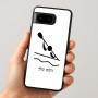 כיסוי בעיצוב אישי עם השם שלך לדגם - Google Pixel 8 5G בעיצוב קיאק אולימפי