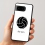 כיסוי בעיצוב אישי עם השם שלך לדגם - Google Pixel 8 5G בעיצוב כדור כדורעף