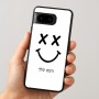 כיסוי בעיצוב אישי עם השם שלך לדגם - Google Pixel 8 5G בעיצוב סמיילי