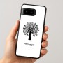 כיסוי בעיצוב אישי עם השם שלך לדגם - Google Pixel 8 5G בעיצוב עץ