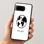 כיסוי בעיצוב אישי עם השם שלך לדגם - Google Pixel 8 5G בעיצוב עולם
