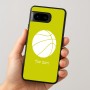 כיסוי בעיצוב אישי עם השם שלך לדגם - Google Pixel 8 5G בעיצוב כדורסל