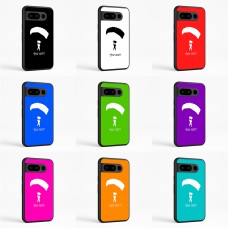 כיסוי בעיצוב אישי עם השם שלך לדגם - Google Pixel 8 Pro 5G בעיצוב צניחה חופשית