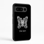 כיסוי בעיצוב אישי עם השם שלך לדגם - Google Pixel 8 Pro 5G בעיצוב פרפר