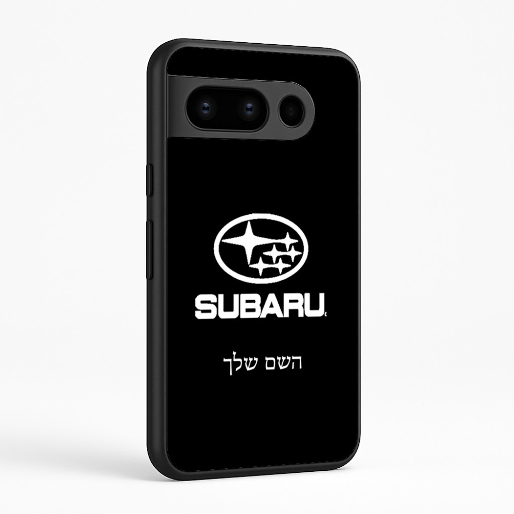 כיסוי בעיצוב אישי עם השם שלך לדגם - Google Pixel 8 Pro 5G בעיצוב סובארו
