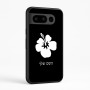כיסוי בעיצוב אישי עם השם שלך לדגם - Google Pixel 8 Pro 5G בעיצוב פרח היביסקוס