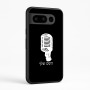 כיסוי בעיצוב אישי עם השם שלך לדגם - Google Pixel 8 Pro 5G בעיצוב מיקרופון