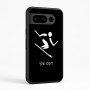 כיסוי בעיצוב אישי עם השם שלך לדגם - Google Pixel 8 Pro 5G בעיצוב סקי אולימפי