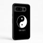 כיסוי בעיצוב אישי עם השם שלך לדגם - Google Pixel 8 Pro 5G בעיצוב סמל יינג יאנג