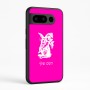 כיסוי בעיצוב אישי עם השם שלך לדגם - Google Pixel 8 Pro 5G בעיצוב ארנב מחזיק גזר