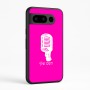 כיסוי בעיצוב אישי עם השם שלך לדגם - Google Pixel 8 Pro 5G בעיצוב מיקרופון