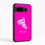 כיסוי בעיצוב אישי עם השם שלך לדגם - Google Pixel 8 Pro 5G בעיצוב אופנוע שלג