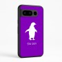 כיסוי בעיצוב אישי עם השם שלך לדגם - Google Pixel 8 Pro 5G בעיצוב פינגווין