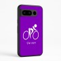 כיסוי בעיצוב אישי עם השם שלך לדגם - Google Pixel 8 Pro 5G בעיצוב אופניים אולימפיים