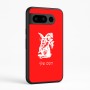 כיסוי בעיצוב אישי עם השם שלך לדגם - Google Pixel 8 Pro 5G בעיצוב ארנב מחזיק גזר