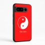 כיסוי בעיצוב אישי עם השם שלך לדגם - Google Pixel 8 Pro 5G בעיצוב סמל יינג יאנג