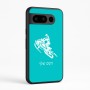כיסוי בעיצוב אישי עם השם שלך לדגם - Google Pixel 8 Pro 5G בעיצוב אופנוע שלג