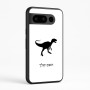 כיסוי בעיצוב אישי עם השם שלך לדגם - Google Pixel 8 Pro 5G בעיצוב דינוזאור