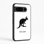 כיסוי בעיצוב אישי עם השם שלך לדגם - Google Pixel 8 Pro 5G בעיצוב קנגורו