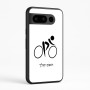 כיסוי בעיצוב אישי עם השם שלך לדגם - Google Pixel 8 Pro 5G בעיצוב אופניים אולימפיים