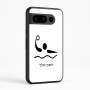 כיסוי בעיצוב אישי עם השם שלך לדגם - Google Pixel 8 Pro 5G בעיצוב כדור מים אולימפי