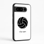 כיסוי בעיצוב אישי עם השם שלך לדגם - Google Pixel 8 Pro 5G בעיצוב כדור כדורעף