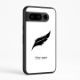 כיסוי בעיצוב אישי עם השם שלך לדגם - Google Pixel 8 Pro 5G בעיצוב נוצת נוצה