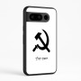כיסוי בעיצוב אישי עם השם שלך לדגם - Google Pixel 8 Pro 5G בעיצוב פטיש ומגל