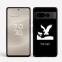 כיסוי בעיצוב אישי עם השם שלך לדגם - Google Pixel 8 Pro 5G בעיצוב נשר אמריקאי
