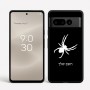 כיסוי בעיצוב אישי עם השם שלך לדגם - Google Pixel 8 Pro 5G בעיצוב עכביש
