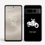 כיסוי בעיצוב אישי עם השם שלך לדגם - Google Pixel 8 Pro 5G בעיצוב הארלי-דיווידסון